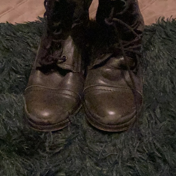 Steve Madden heeled troopa combat boot - Picture 5 of 8